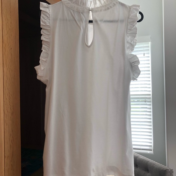 Banana Republic Ruffle Neck Tank - Picture 6 of 6